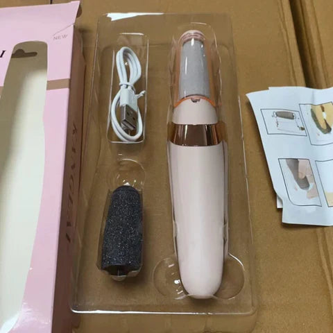 Rechargeable electric pedicure: Get pretty feet