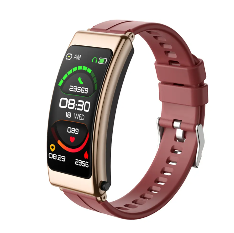 Luxury 2-in-1 Smartwatch with Built-in Wireless Earbuds