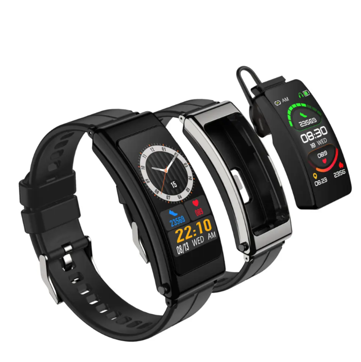 Luxury 2-in-1 Smartwatch with Built-in Wireless Earbuds