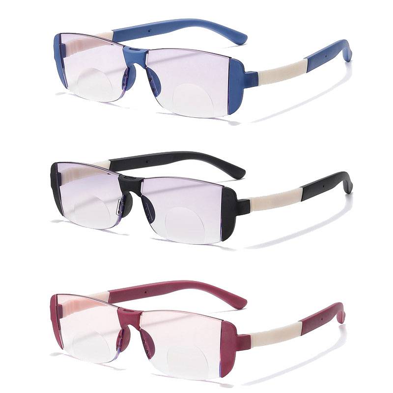 Presbyopic glasses for near and far vision