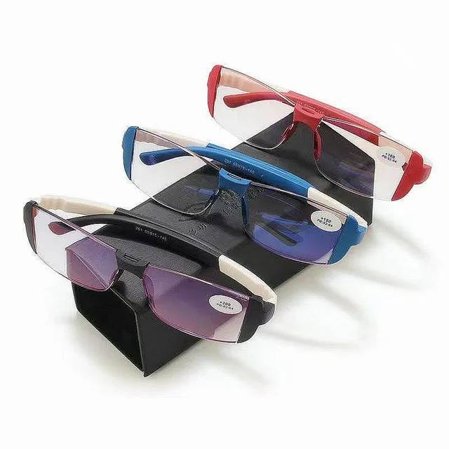 Presbyopic glasses for near and far vision