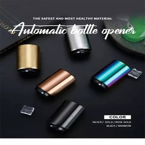 Push-and-Pop: automatic bottle  opener