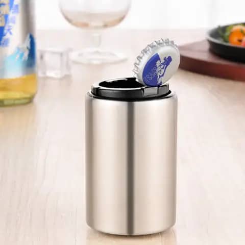 Push-and-Pop: automatic bottle  opener