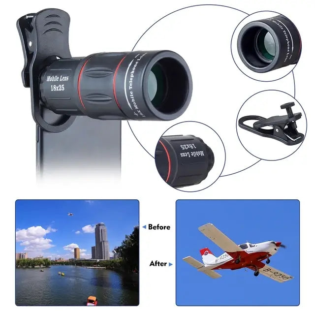 TELZOOM™: HD universal telephoto lens for phones